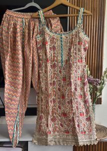 Dhoti Style Suit Set