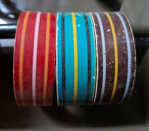 Colorful Striped Bangles