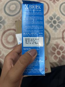 Zblock Sunscreen Gel