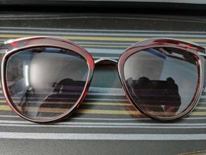Sunglasses In Burgundy Color