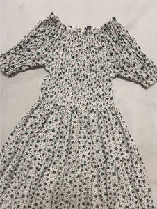 Floral Smocked Midi Dress