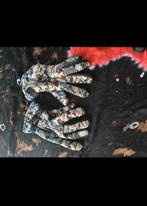 Camo Print Gloves