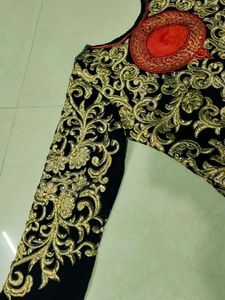 Designer Velvet Dress
