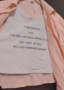 Peach Color Top For Girl Or Women 36 Bust