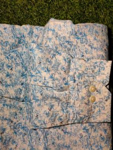 Zara Man Slim Fit Floral Shirt