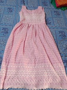Pink Lace Dress