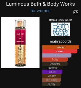 Luminous by Bath &amp; Body Works, 10ml Sample