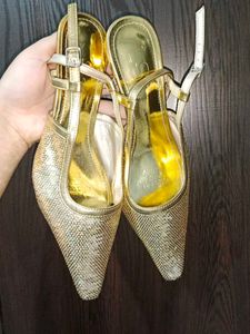 Gold Heels