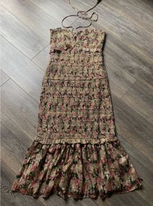 Floral Print Maxi Dress