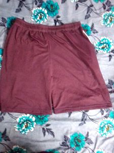 AIM Filament Maroon Athletic Shorts