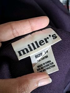 Purple cord set with floral jacket