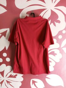Red Short Sleeve Polo Shirt