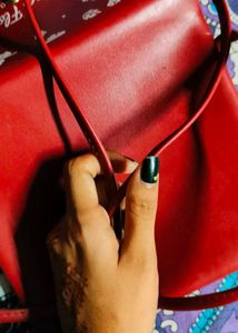 Spring Flowers Red Crossbody Bag - Brand New