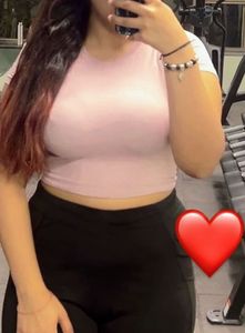 Cute Pink Crop Top