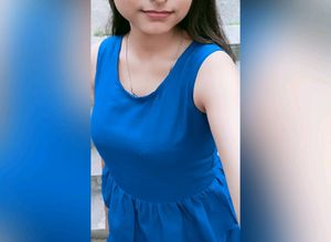 Blue Layered Dress Sleeveless Swap Available