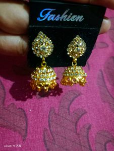 Earrings Jhumkas For Grand Function