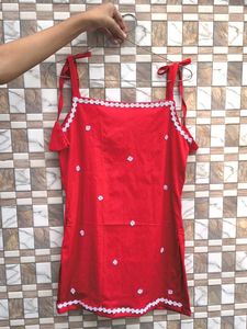 Strappy Short Kurti 🎀