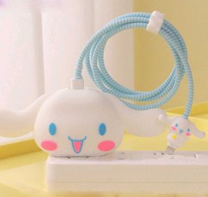 Cinnamoroll Apple Iphone Charger Silicon Case