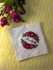Personalized Embroidered Hanky