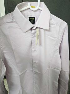 NEW Rare Rabbit Satin Stretch Plain Shirt