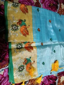 WITHOUT WEAR EMBROIDERY SAREE
