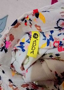 Floral Button-Down Top