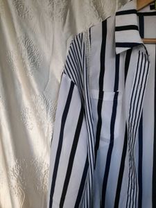 Striped Button-Down Shirt