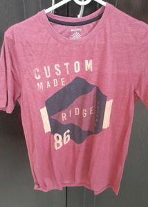 Maroon Graphic Tee