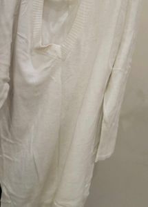Elegant White Tunic Top