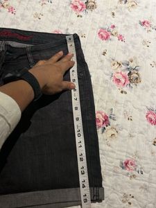 Blue Diamond Denim Shorts