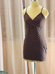 Check Dress Size S/M