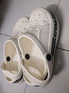 White Crocs