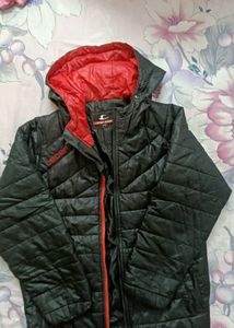 Stylish Black Quilted Jacket