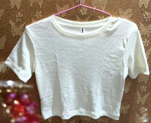 Ribbed Crop Top