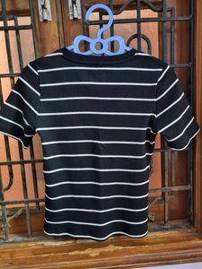 Fitted Black Women Top