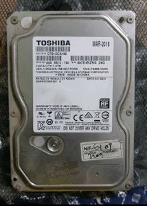 Toshiba 1tb Harddrive For computers