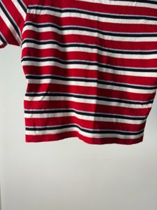 Striped Crop Top