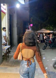 New Backless Top