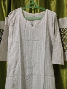 Elegant White Kurta