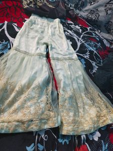 Kurti and gharara set For 8,10 Years Old  Girl