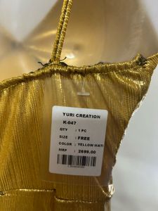 Elegant Gold Maxi Dress