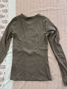 H&amp;M Soft Feel Fitted Top
