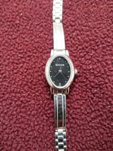 Sonata Vintage Silver-Tone Watch