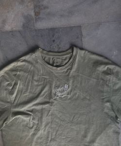 Zudio Printed Oversized Tee L Size