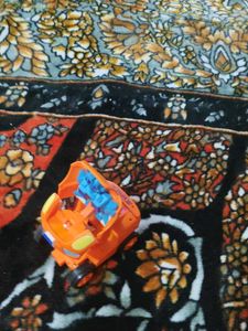 Orange Car Toy