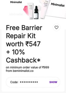 Minimalist Barrier Repair Kit Voucherrr