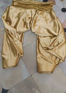 Satin Salwar Golden Colour