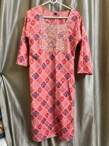 Pink Kurta