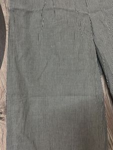 Striped Wide Leg Pants + body suit + black top