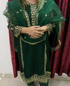 Elegant Green Kurta Set